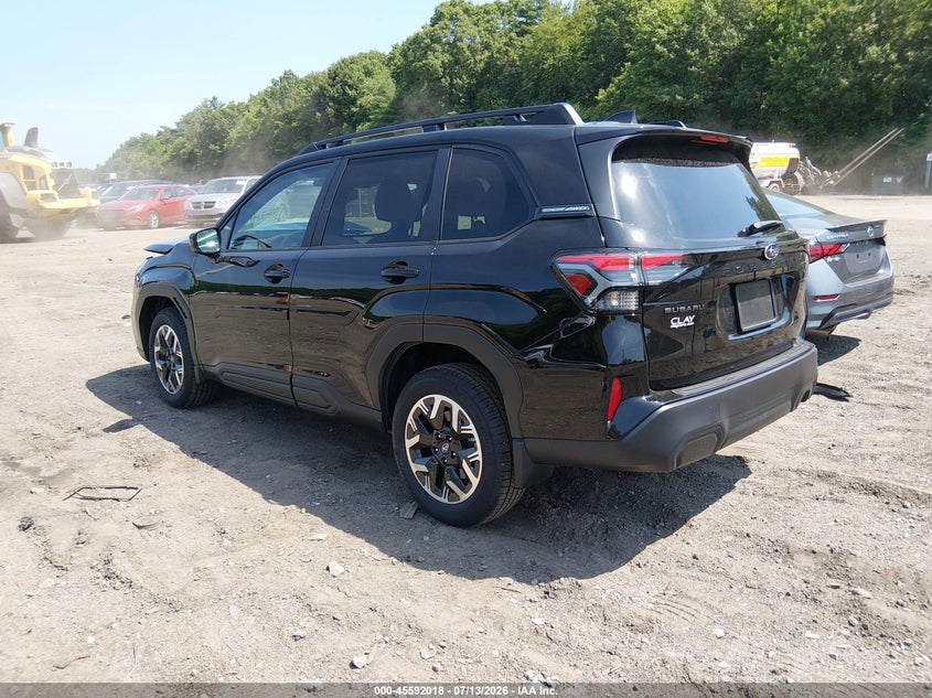 2026 Subaru Forester VIN 4S4SLDD60T3044231 IAAI salvage auction — RIGHT FRONT, Salvage (Massachusetts), sold $10,500 on 2026-09-22 (photo 3)