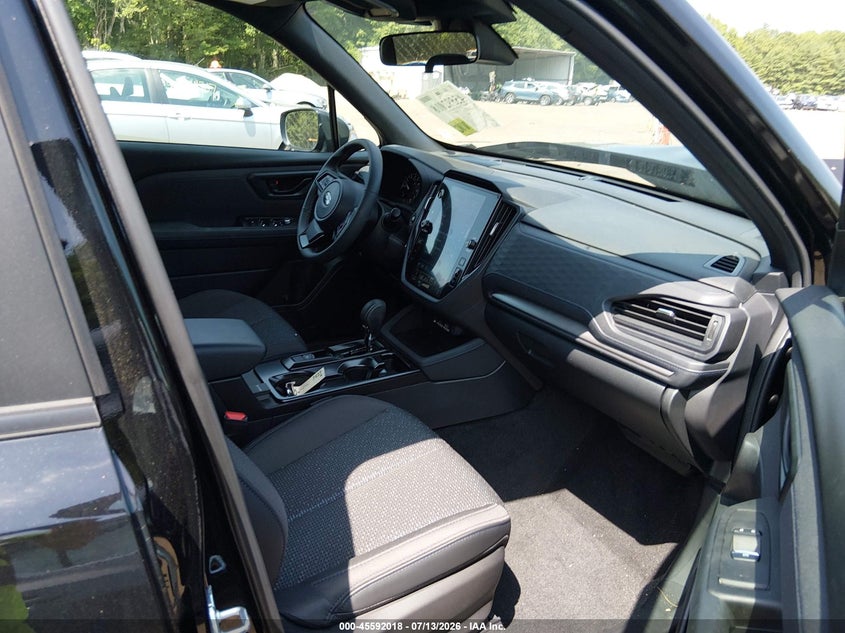 2026 Subaru Forester VIN 4S4SLDD60T3044231 IAAI salvage auction — RIGHT FRONT, Salvage (Massachusetts), sold $10,500 on 2026-09-22 (photo 5)