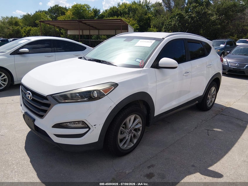 2016 Hyundai Tucson VIN KM8J33A44GU209786 IAAI salvage auction — NORMAL WEAR, Salvage Title, sold $1,550 on 2026-07-29 (photo 2)