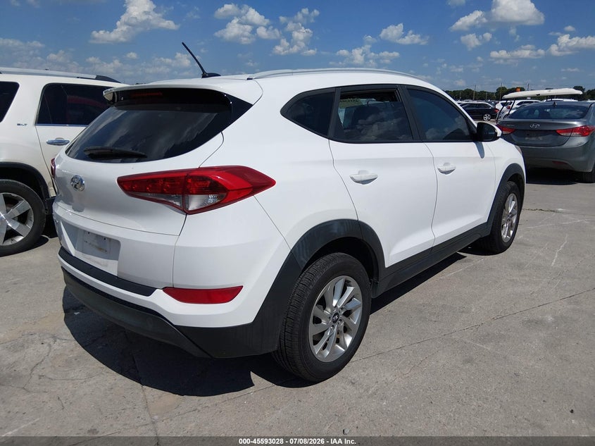 2016 Hyundai Tucson VIN KM8J33A44GU209786 IAAI salvage auction — NORMAL WEAR, Salvage Title, sold $1,550 on 2026-07-29 (photo 4)