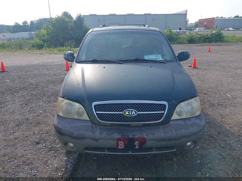 2004 Kia SEDONA VIN KNDUP131446597289 IAAI salvage auction — NORMAL WEAR, Clear (Alabama), sold $25 on 2026-07-15 (photo 6)