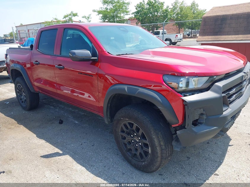 2025 Chevrolet Colorado VIN 1GCPTEEK1S1195150 — IAAI salvage auction photo