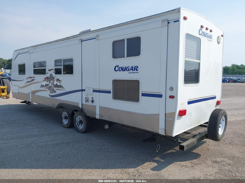 2005 Keystone rv Cougar VIN 4YDT304275B047051 IAAI salvage auction — ROOF, Prior Salvage (Minnesota), sold $1,250 on 2026-09-22 (photo 3)