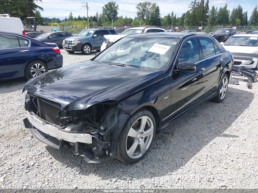 2012 Mercedes-benz E-klasse VIN WDDHF8JB1CA623308 IAAI salvage auction — FRONT & REAR, Salvage Title, sold $1,200 on 2026-07-22 (photo 2)