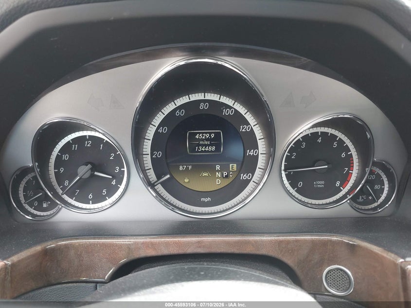 2012 Mercedes-benz E-klasse VIN WDDHF8JB1CA623308 IAAI salvage auction — FRONT & REAR, Salvage Title, sold $1,200 on 2026-07-22 (photo 7)