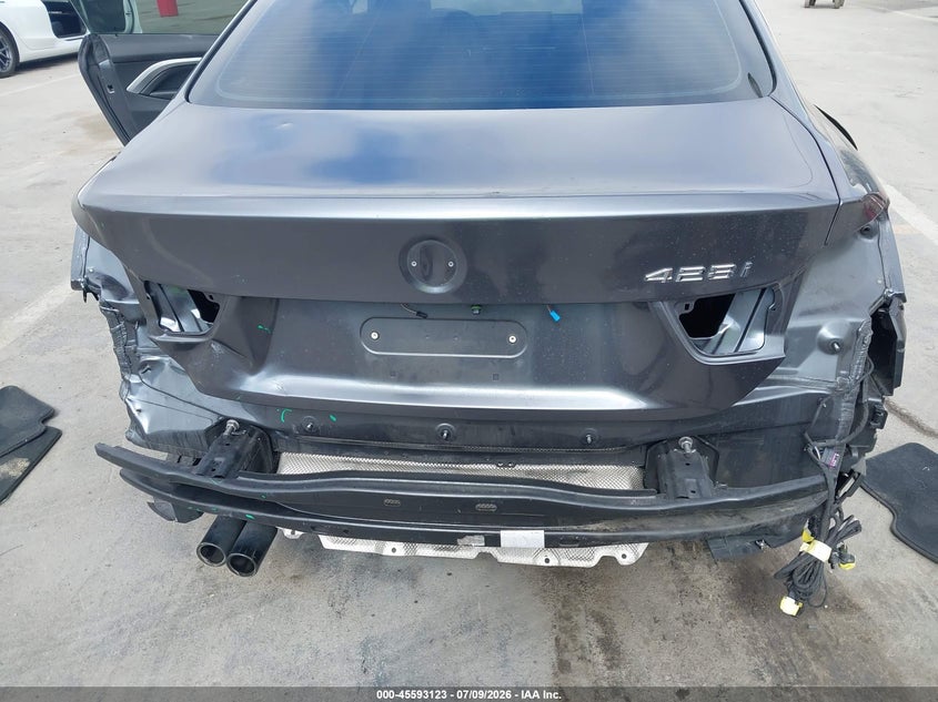 2016 BMW 4er VIN WBA3N7C51GK228311 IAAI salvage auction — REAR END, Salvage (California), sold $1,550 on 2026-07-29 (photo 6)