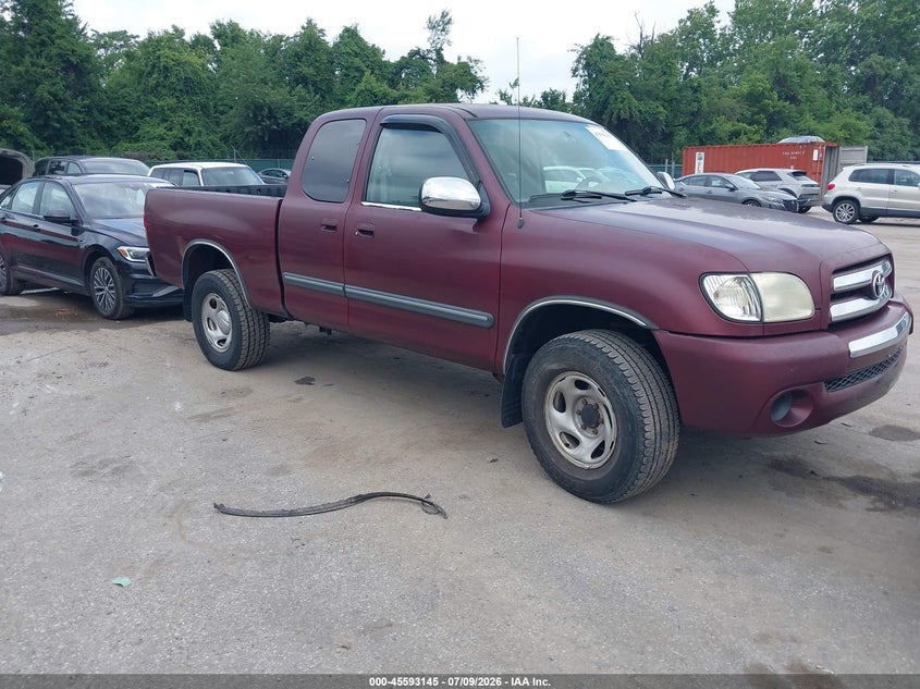 2003 Toyota Tundra VIN 5TBBN44183S355240 IAAI salvage auction — NORMAL WEAR, Clear (Maryland), sold $2,700 on 2026-07-30 (photo 1)