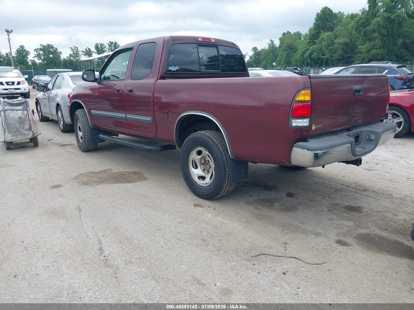 2003 Toyota Tundra VIN 5TBBN44183S355240 IAAI salvage auction — NORMAL WEAR, Clear (Maryland), sold $2,700 on 2026-07-30 (photo 3)