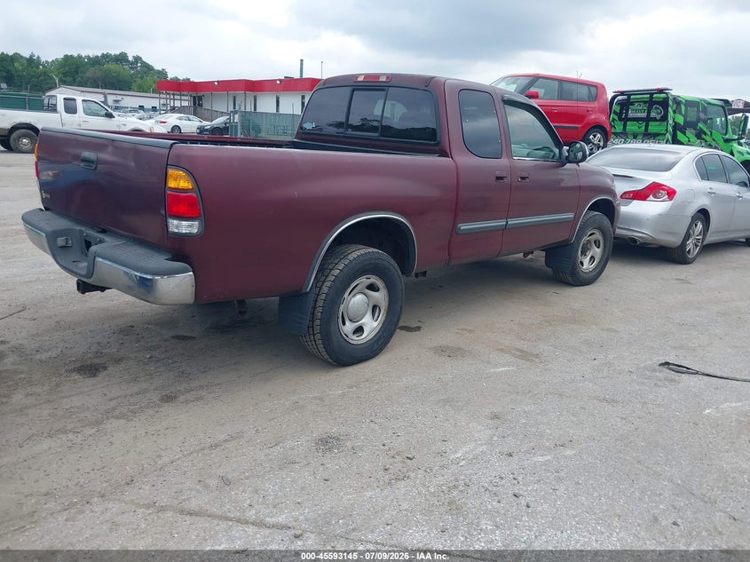 2003 Toyota Tundra VIN 5TBBN44183S355240 IAAI salvage auction — NORMAL WEAR, Clear (Maryland), sold $2,700 on 2026-07-30 (photo 4)