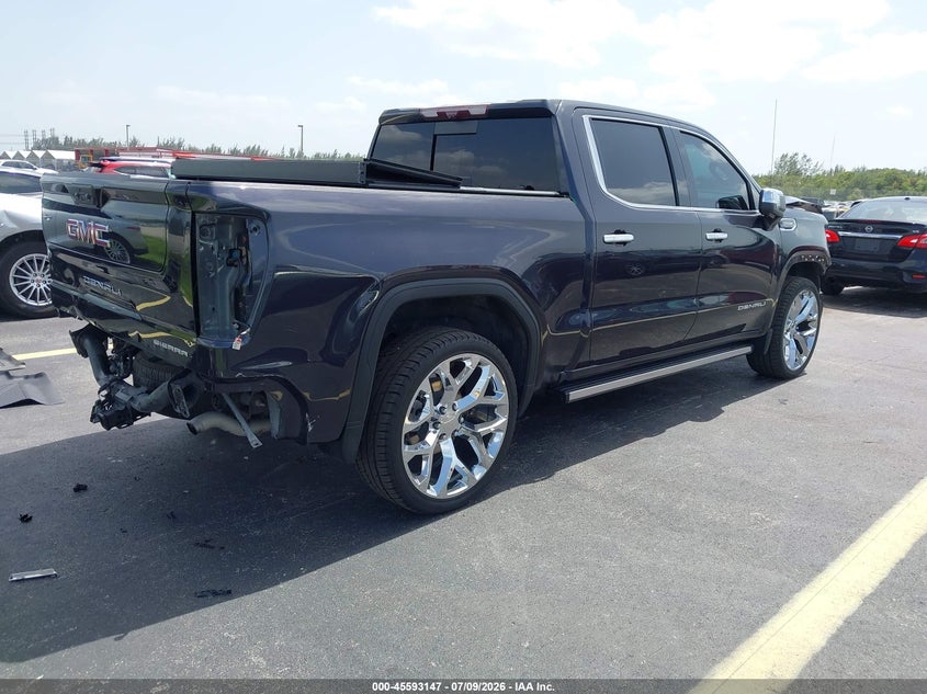 2023 Gmc SIERRA VIN 3GTUUGED8PG325897 IAAI salvage auction — FRONT & REAR, Salvage Title, sold $19,000 on 2026-08-27 (photo 4)