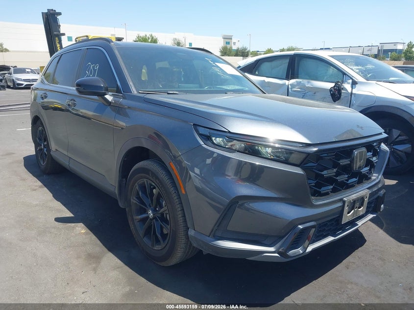 2023 Honda Cr-v VIN 2HKRS5H5XPH715413 IAAI salvage auction — REAR END, Salvage Title, sold $13,100 on 2026-08-20 (photo 1)