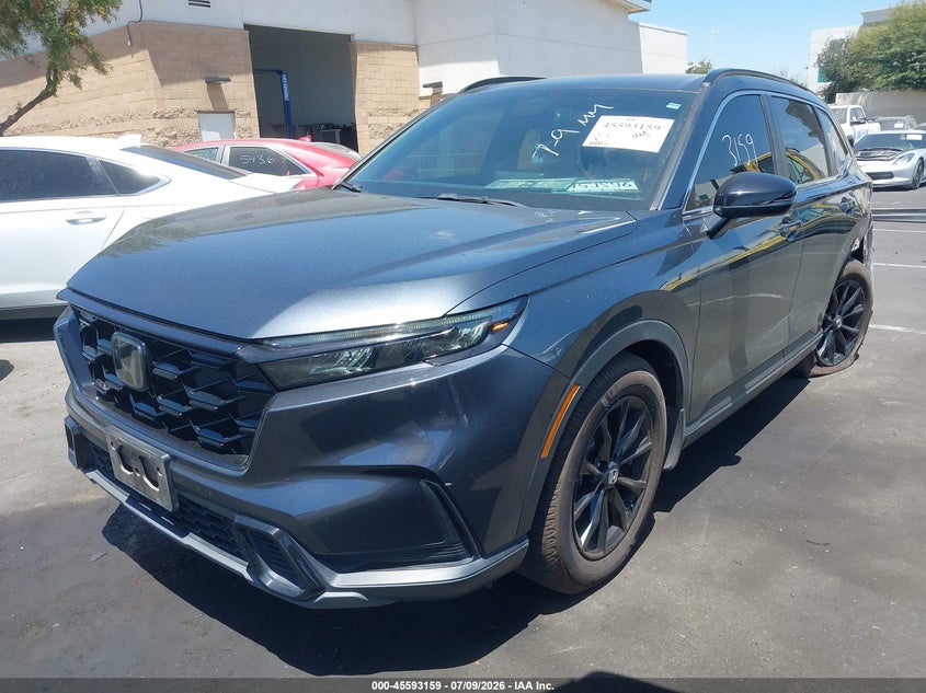 2023 Honda Cr-v VIN 2HKRS5H5XPH715413 IAAI salvage auction — REAR END, Salvage Title, sold $13,100 on 2026-08-20 (photo 2)