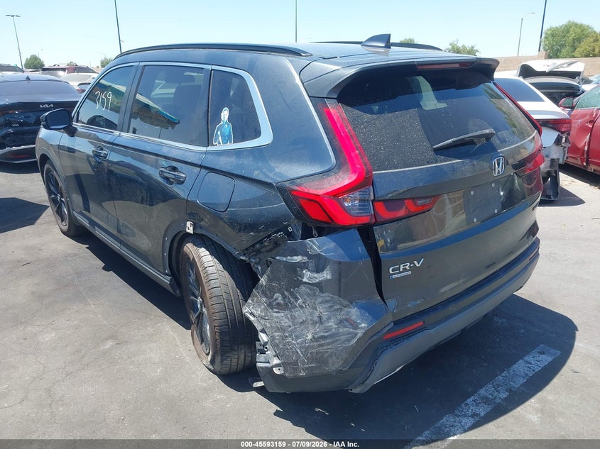 2023 Honda Cr-v VIN 2HKRS5H5XPH715413 IAAI salvage auction — REAR END, Salvage Title, sold $13,100 on 2026-08-20 (photo 3)