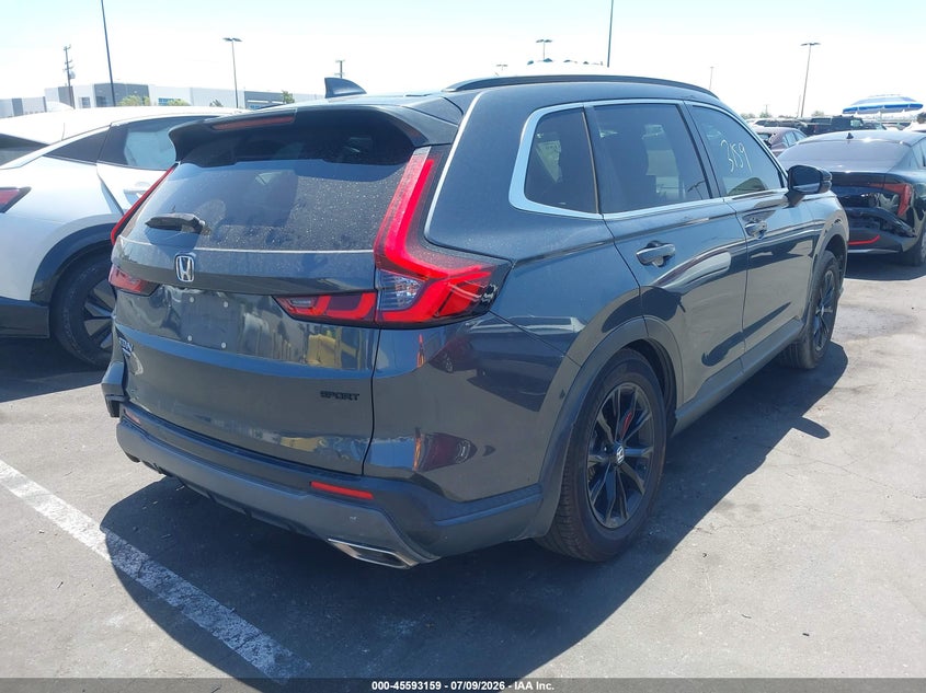 2023 Honda Cr-v VIN 2HKRS5H5XPH715413 IAAI salvage auction — REAR END, Salvage Title, sold $13,100 on 2026-08-20 (photo 4)