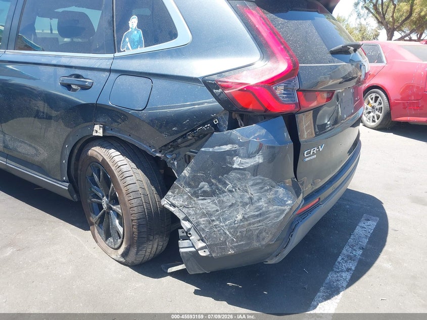 2023 Honda Cr-v VIN 2HKRS5H5XPH715413 IAAI salvage auction — REAR END, Salvage Title, sold $13,100 on 2026-08-20 (photo 6)