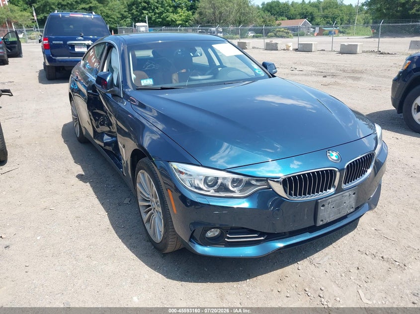 2015 BMW 4er VIN WBA4C9C52FG135269 IAAI salvage auction — RIGHT SIDE, Clear (Massachusetts), sold $6,050 on 2026-08-04 (photo 1)