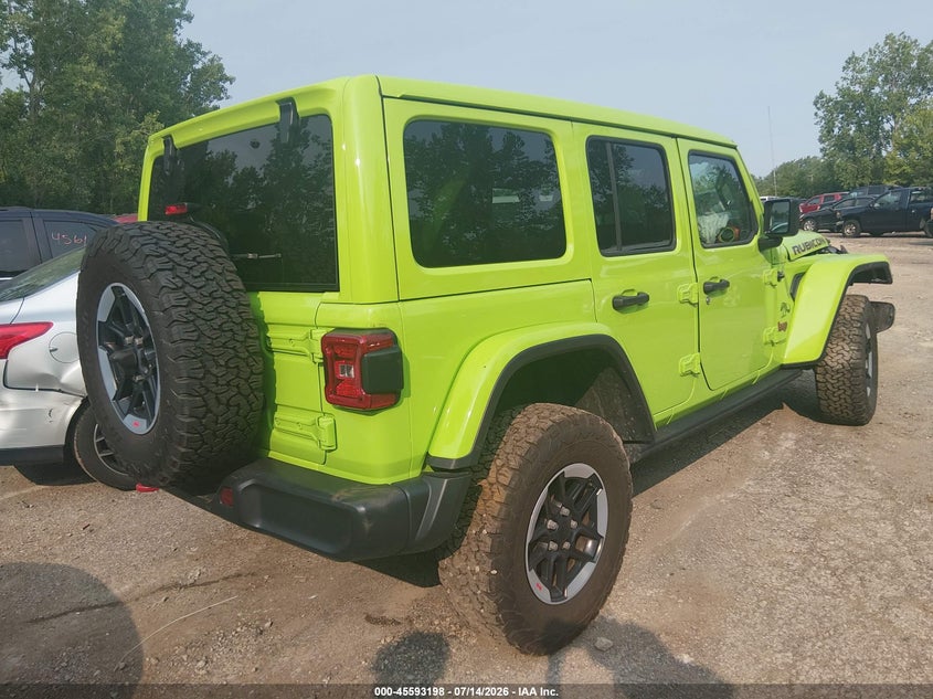 2021 Jeep Wrangler / VIN 1C4HJXFG6MW783616 IAAI salvage auction — FRONT END, Wait Title, sold $25 on 2026-09-29 (photo 4)