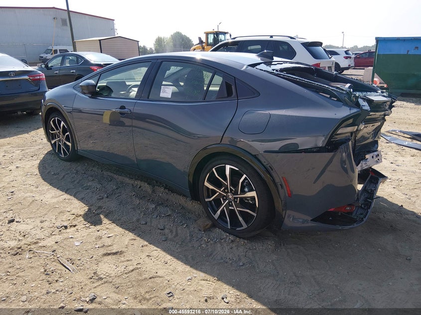 2026 Toyota Prius VIN JTDACACUST3065719 IAAI salvage auction — FRONT & REAR, Wait Title, sold $7,125 on 2026-10-01 (photo 3)