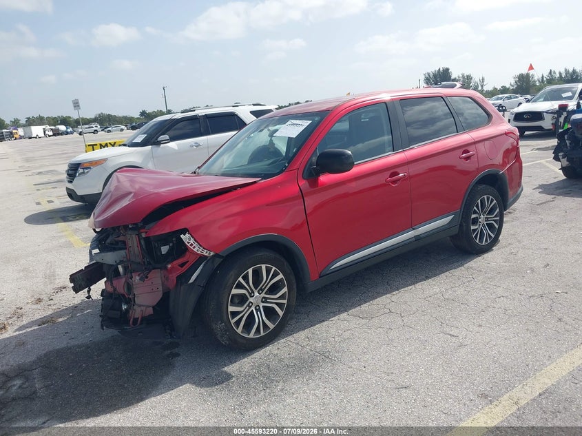 2017 Mitsubishi Outlander VIN JA4AD2A36HZ050769 IAAI salvage auction — NORMAL WEAR, Clear (Florida), sold $1,475 on 2026-07-30 (photo 2)