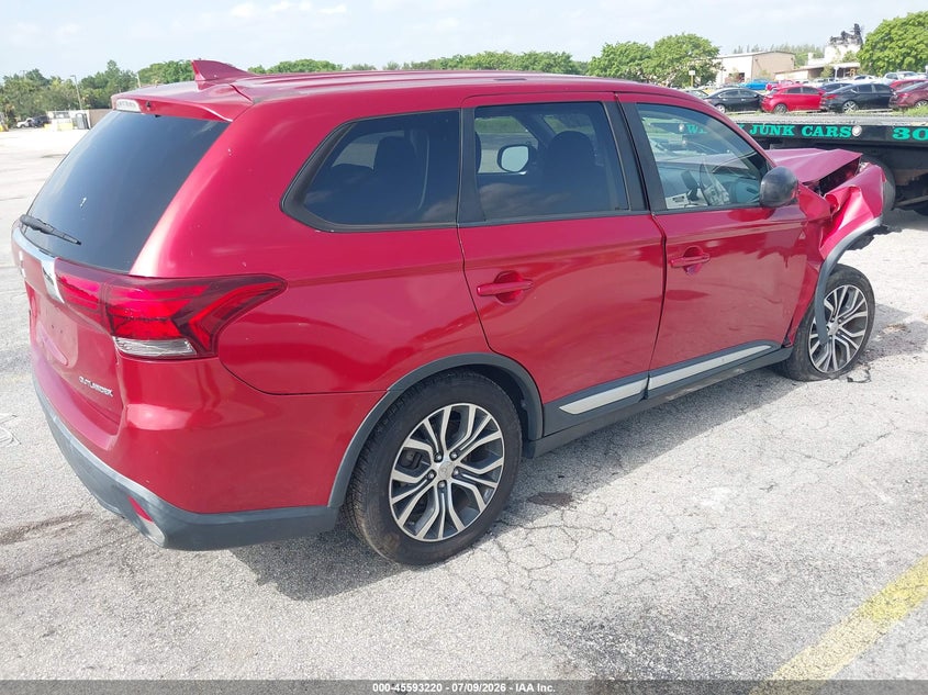 2017 Mitsubishi Outlander VIN JA4AD2A36HZ050769 IAAI salvage auction — NORMAL WEAR, Clear (Florida), sold $1,475 on 2026-07-30 (photo 4)