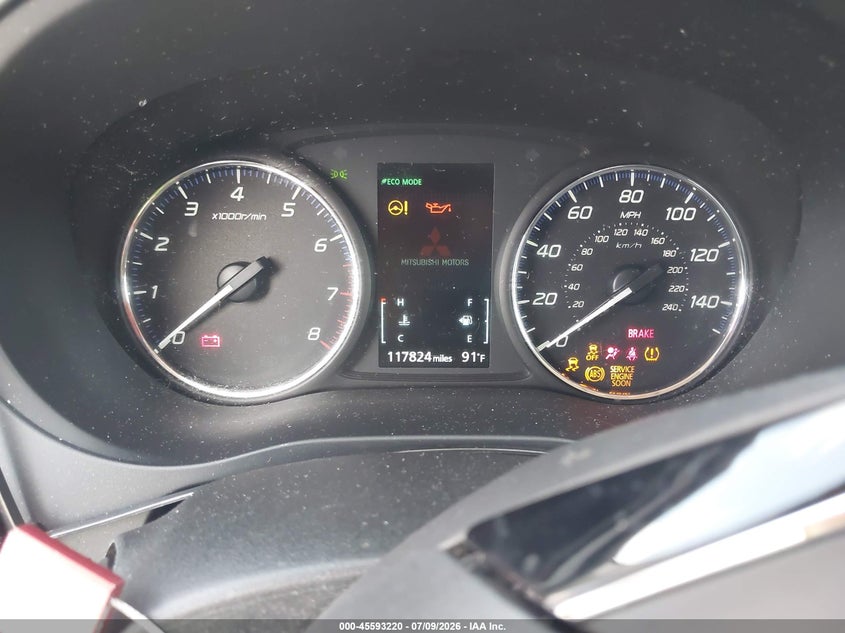 2017 Mitsubishi Outlander VIN JA4AD2A36HZ050769 IAAI salvage auction — NORMAL WEAR, Clear (Florida), sold $1,475 on 2026-07-30 (photo 7)