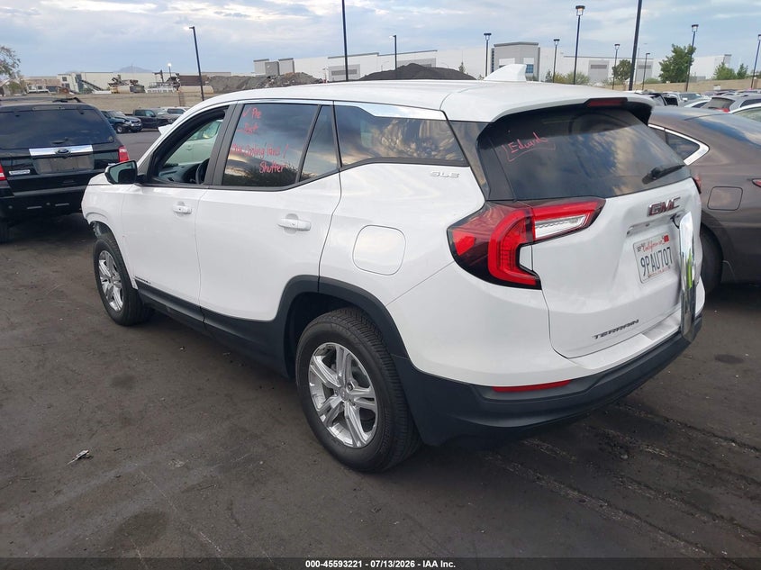 2024 Gmc Terrain VIN 3GKALTEG9RL334079 IAAI salvage auction — FRONT END, Salvage Certificate (California), sold $7,525 on 2026-08-21 (photo 3)