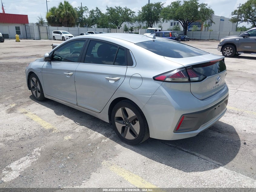 2020 Hyundai Ioniq VIN KMHC85LC6LU242650 IAAI salvage auction — WATER/FLOOD, Rebuildable (Florida), sold $4,450 on 2026-07-29 (photo 3)