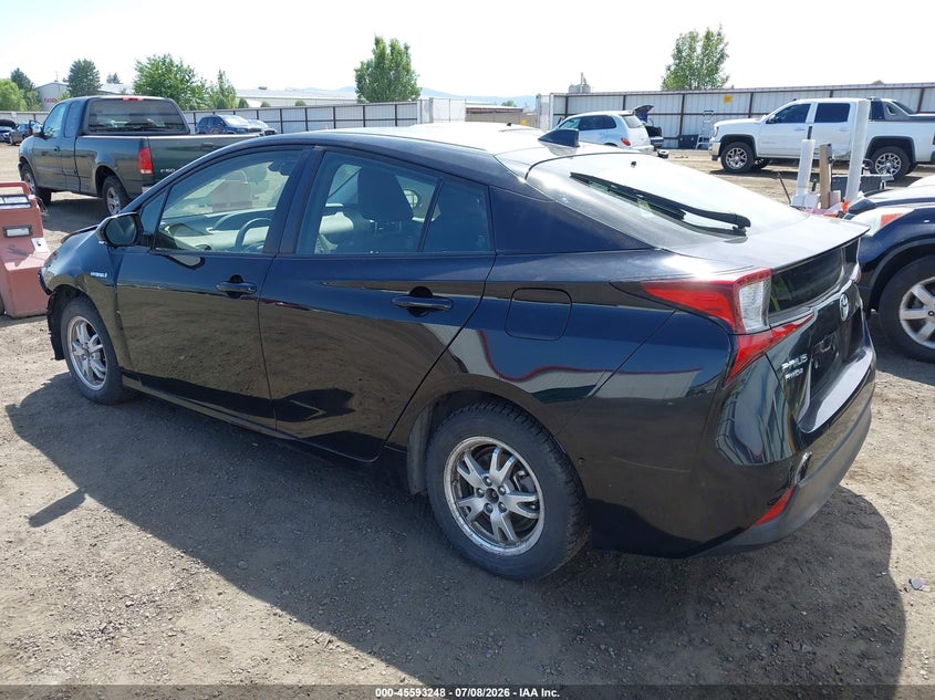 2020 Toyota Prius VIN JTDL9RFU0L3020544 IAAI salvage auction — FRONT END, Salvage Title, sold $4,100 on 2026-07-21 (photo 3)