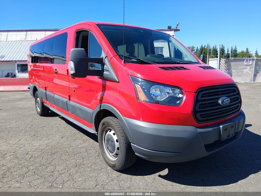 2018 Ford Transit-350 VIN 1FBZX2ZM5JKB52998 IAAI salvage auction — NORMAL WEAR, Sf97 (Oregon), sold $16,600 on 2026-07-29 (photo 1)