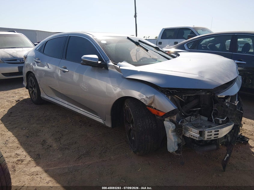 2018 Honda Civic VIN SHHFK7H57JU416836 IAAI salvage auction — NORMAL WEAR, Clear-Dealer Only (Arizona), sold $1,800 on 2026-07-28 (photo 1)