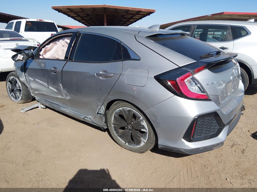 2018 Honda Civic VIN SHHFK7H57JU416836 IAAI salvage auction — NORMAL WEAR, Clear-Dealer Only (Arizona), sold $1,800 on 2026-07-28 (photo 3)