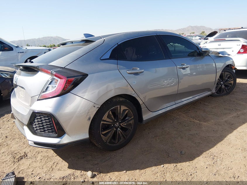 2018 Honda Civic VIN SHHFK7H57JU416836 IAAI salvage auction — NORMAL WEAR, Clear-Dealer Only (Arizona), sold $1,800 on 2026-07-28 (photo 4)