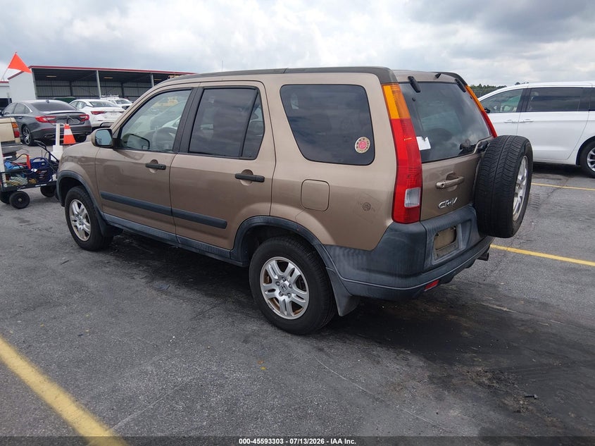2003 Honda Cr-v VIN SHSRD78883U158440 IAAI salvage auction — NORMAL WEAR, Clear (South Carolina), sold $700 on 2026-07-29 (photo 3)