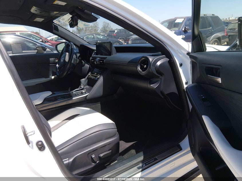 2023 Lexus Is VIN JTHGZ1B2XP5066284 IAAI salvage auction — FRONT END, Salvage (California), sold $17,200 on 2026-07-15 (photo 5)