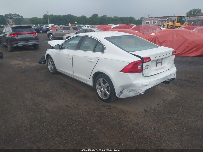 2012 Volvo S60 VIN YV1622FS6C2126553 IAAI salvage auction — FRONT & REAR, Wait Title, sold $875 on 2026-08-19 (photo 3)