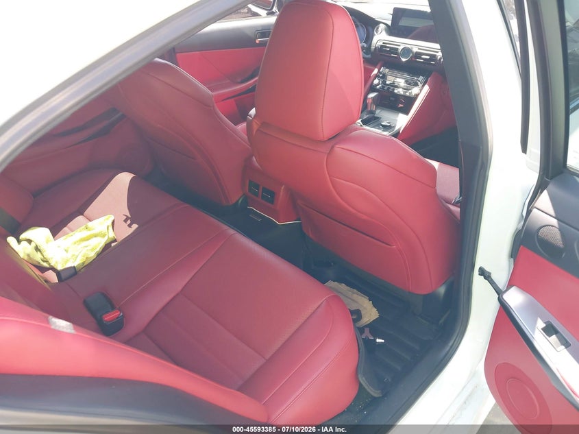 2023 Lexus Is VIN JTHAP1D28P5002608 IAAI salvage auction — VANDALISM, Salvage Title, sold $39,100 on 2026-07-15 (photo 8)