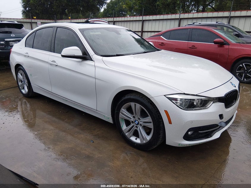 2017 BMW 3er VIN WBA8B9G57HNU09479 IAAI salvage auction — UNDERCARRIAGE, Original (Texas), sold $3,800 on 2026-08-21 (photo 1)