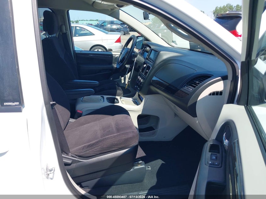 2014 Dodge Caravan VIN 2C4RDGCG6ER253186 IAAI salvage auction — RIGHT FRONT, Salvage Title, sold $400 on 2026-07-18 (photo 5)