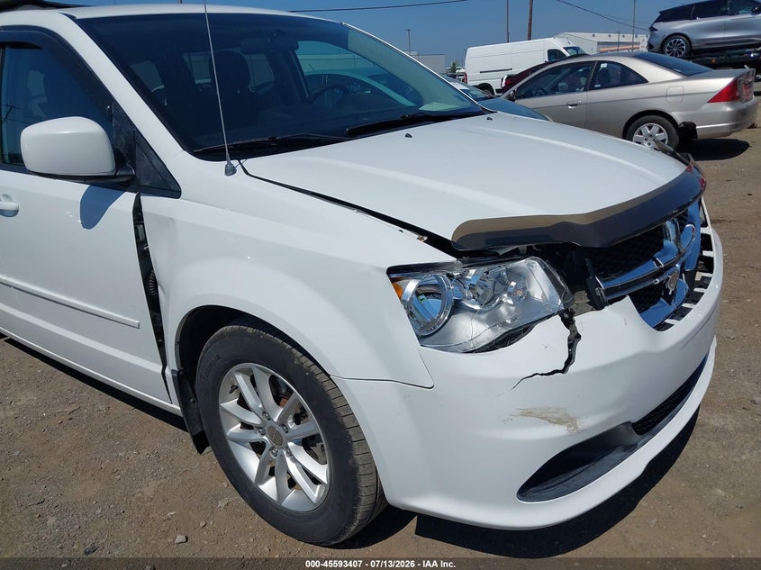 2014 Dodge Caravan VIN 2C4RDGCG6ER253186 IAAI salvage auction — RIGHT FRONT, Salvage Title, sold $400 on 2026-07-18 (photo 6)
