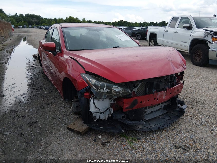 2014 Mazda 3 VIN JM1BM1U72E1111256 IAAI salvage auction — NORMAL WEAR, Salvage Title, sold $200 on 2026-07-29 (photo 1)