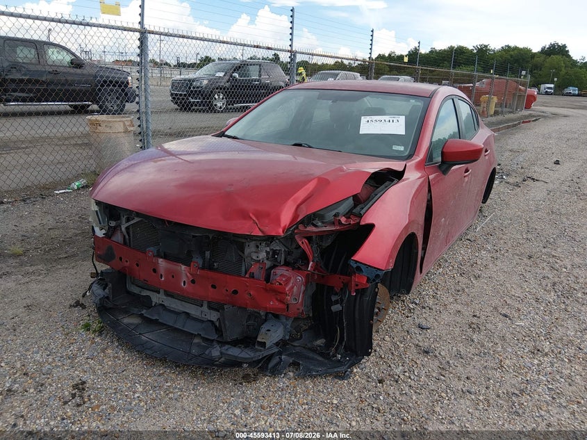 2014 Mazda 3 VIN JM1BM1U72E1111256 IAAI salvage auction — NORMAL WEAR, Salvage Title, sold $200 on 2026-07-29 (photo 2)