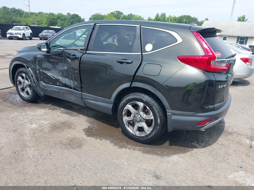 2018 Honda Cr-v VIN 7FARW2H52JE104532 IAAI salvage auction — SIDE, Salvage Title, sold $6,100 on 2026-08-01 (photo 3)