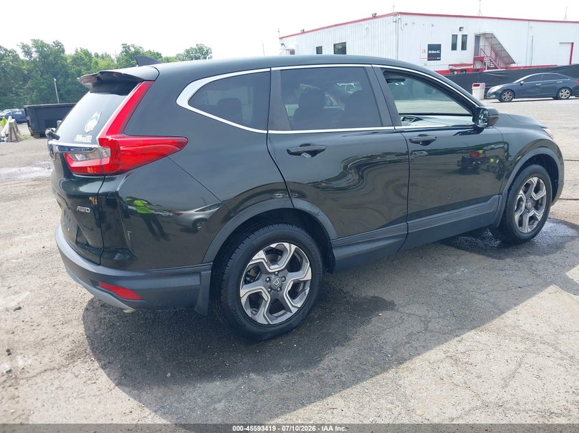 2018 Honda Cr-v VIN 7FARW2H52JE104532 IAAI salvage auction — SIDE, Salvage Title, sold $6,100 on 2026-08-01 (photo 4)