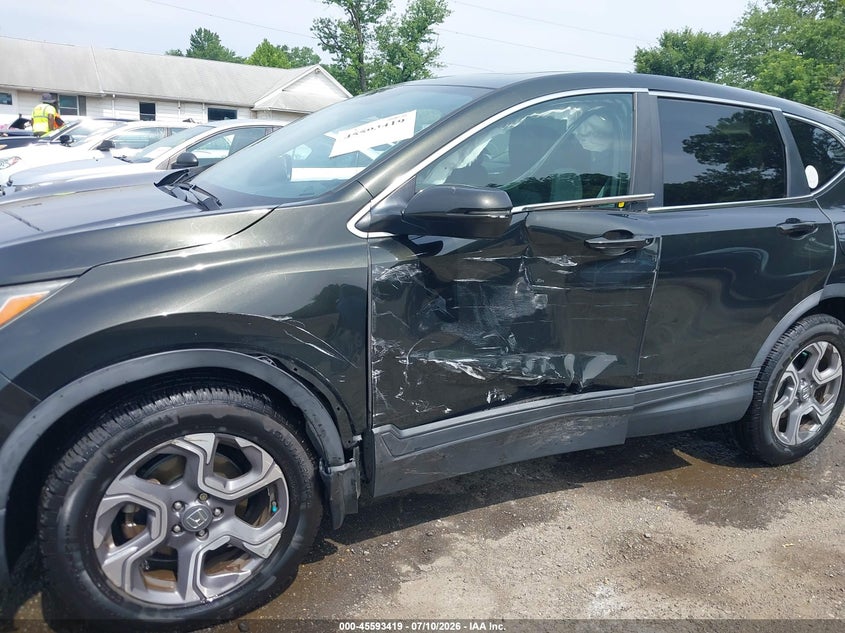 2018 Honda Cr-v VIN 7FARW2H52JE104532 IAAI salvage auction — SIDE, Salvage Title, sold $6,100 on 2026-08-01 (photo 6)