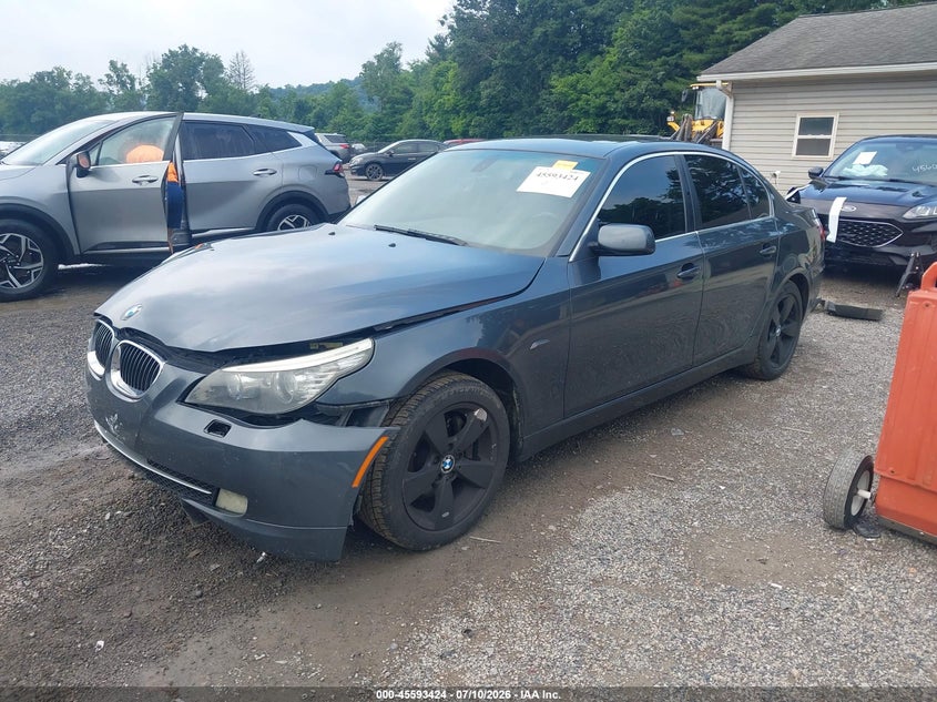 2008 BMW 5er VIN WBANV13518CZ54624 IAAI salvage auction — FRONT END, Salvage (Ohio), sold $250 on 2026-08-03 (photo 2)