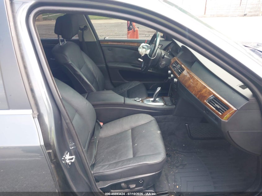 2008 BMW 5er VIN WBANV13518CZ54624 IAAI salvage auction — FRONT END, Salvage (Ohio), sold $250 on 2026-08-03 (photo 5)