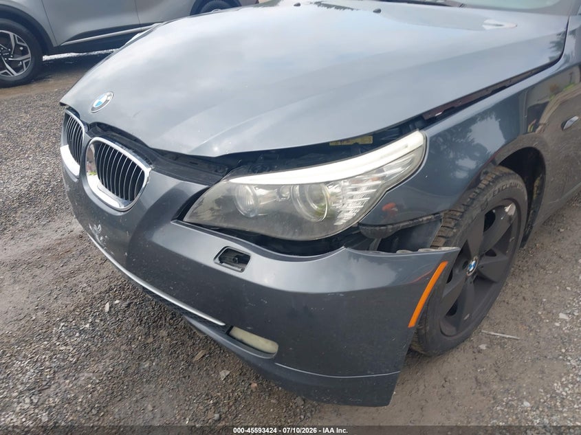 2008 BMW 5er VIN WBANV13518CZ54624 IAAI salvage auction — FRONT END, Salvage (Ohio), sold $250 on 2026-08-03 (photo 6)
