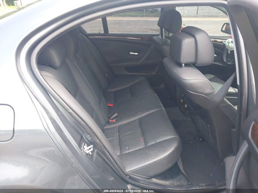 2008 BMW 5er VIN WBANV13518CZ54624 IAAI salvage auction — FRONT END, Salvage (Ohio), sold $250 on 2026-08-03 (photo 8)