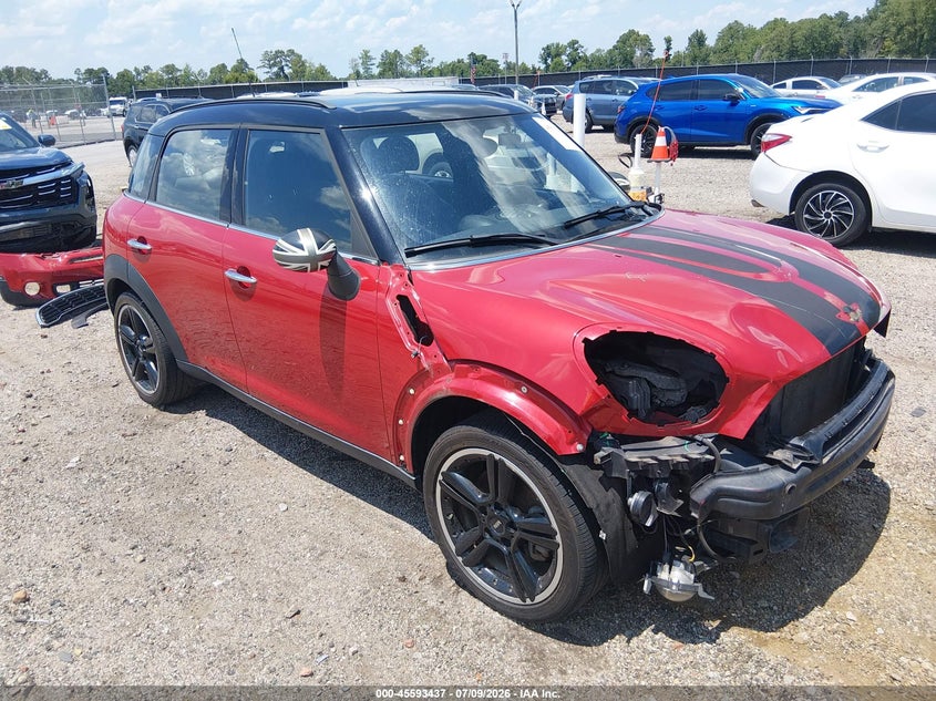 2014 Mini Countryman VIN WMWZC3C52EWP29772 IAAI salvage auction — FRONT END, Salvage (South Carolina), sold $1,450 on 2026-08-05 (photo 1)