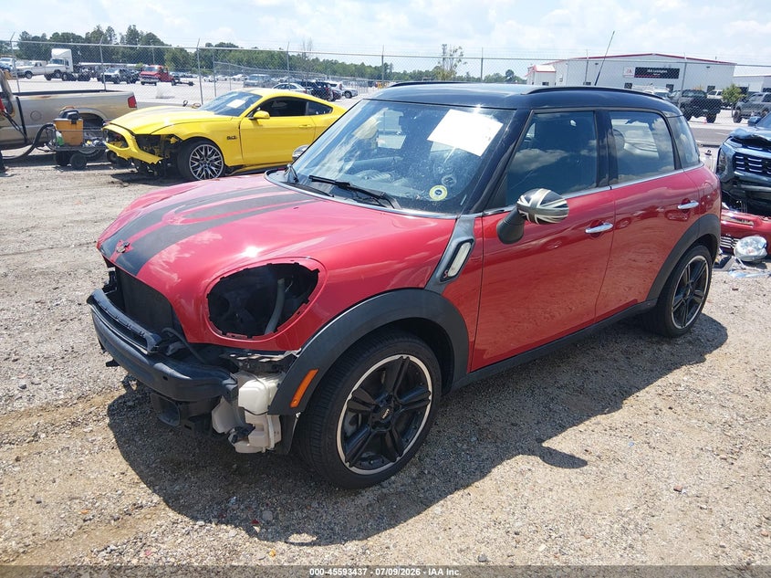 2014 Mini Countryman VIN WMWZC3C52EWP29772 IAAI salvage auction — FRONT END, Salvage (South Carolina), sold $1,450 on 2026-08-05 (photo 2)